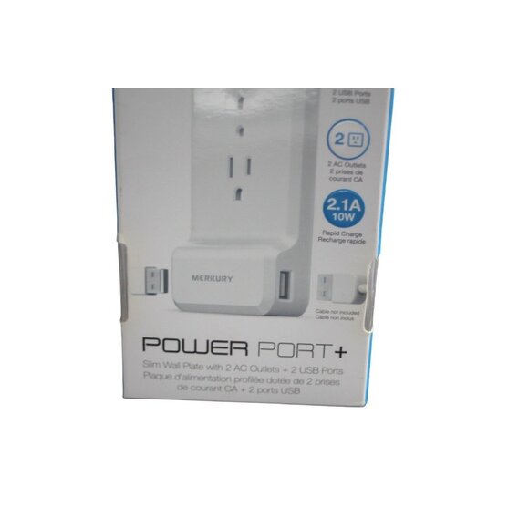 MERCURY POWER PORT+ WALL‎ PLATE - Picture 3 of 9
